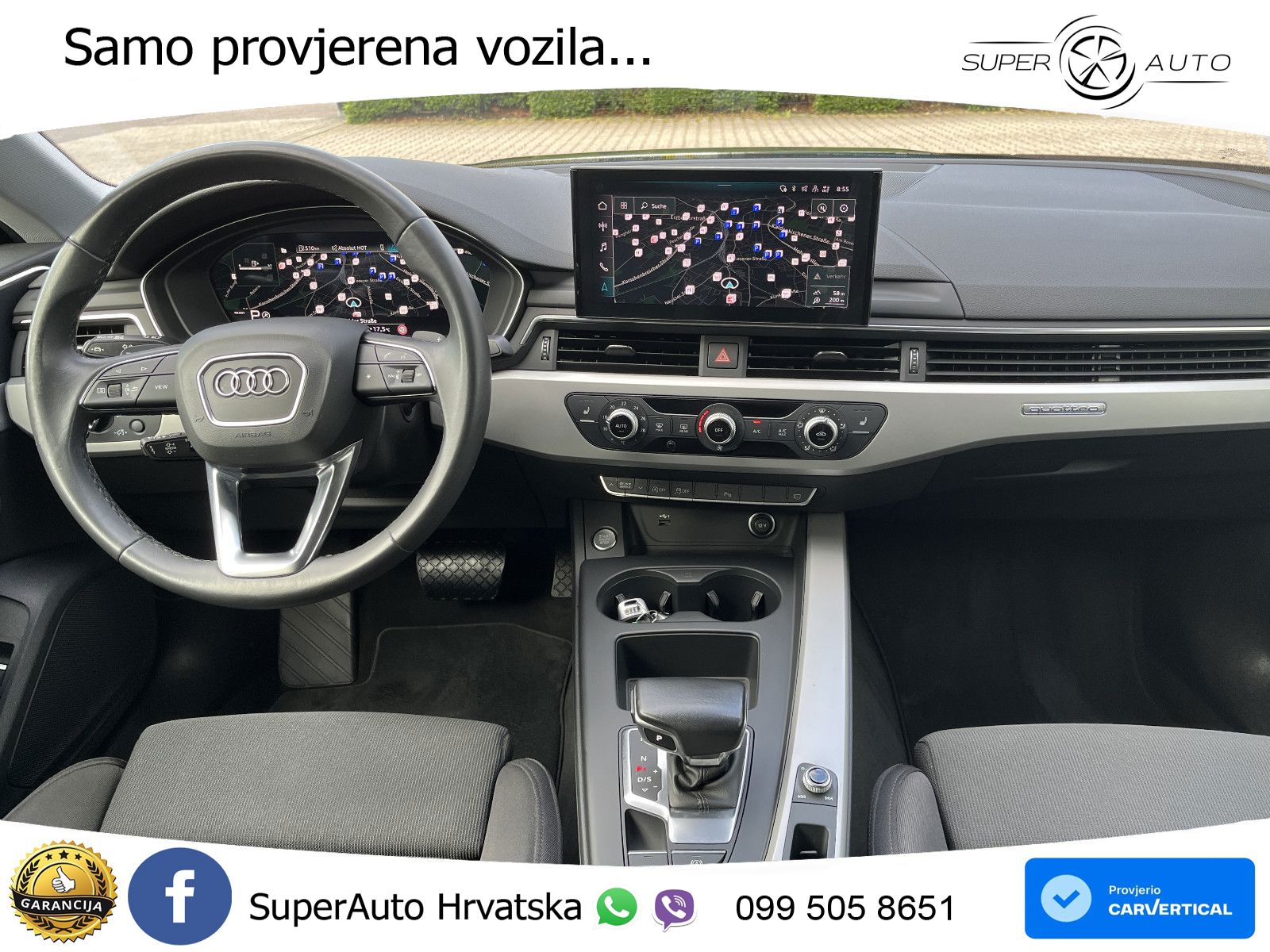 Audi A5 Sportback  40 TFSI (204 KS) quattro S tronic S line LED+GR SJED+ACC