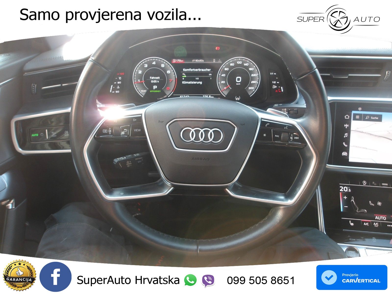 Audi A6 45 TFSI (265 KS) quattro ultra S tronic LED+GR SJED+ACC