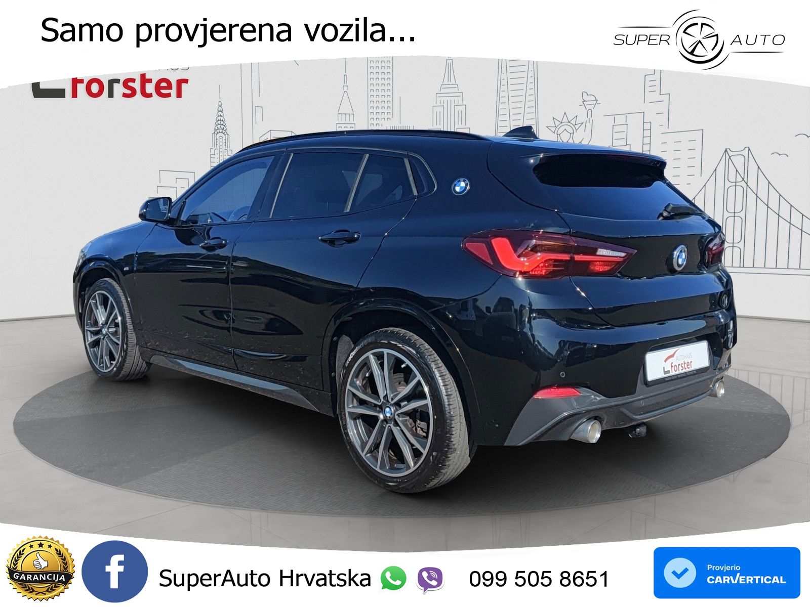 BMW X2 xDrive20d Steptronic M Sport LED+GR SJED+ACC