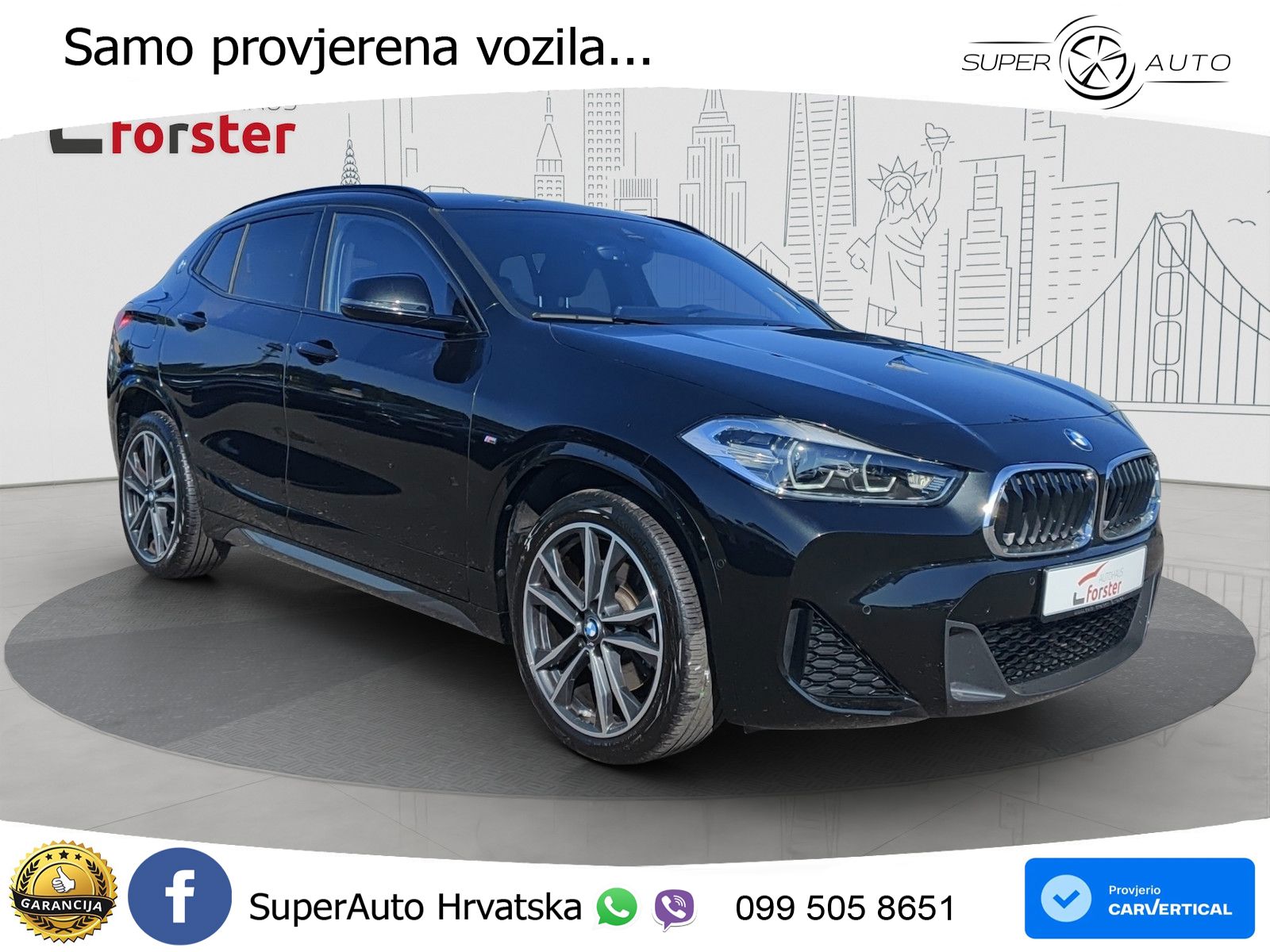 BMW X2 xDrive20d Steptronic M Sport LED+GR SJED+ACC