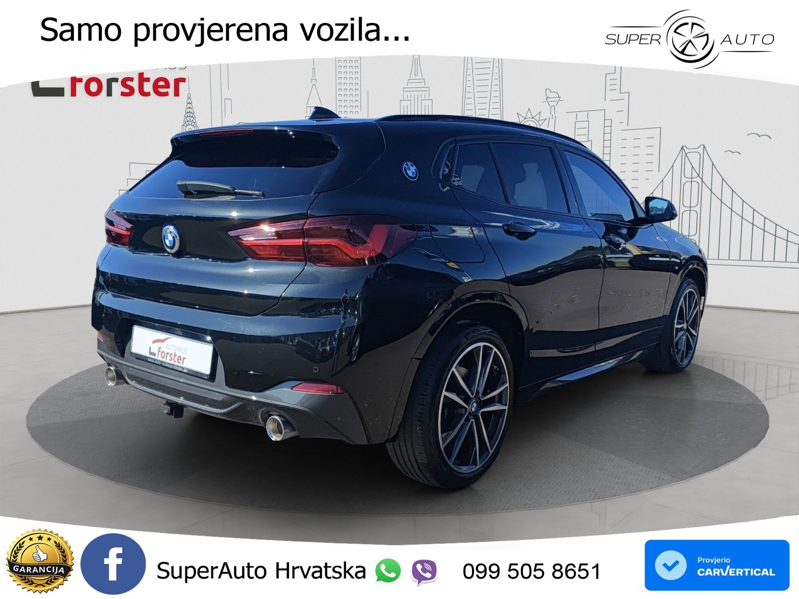 BMW X2 xDrive20d Steptronic M Sport LED+GR SJED+ACC