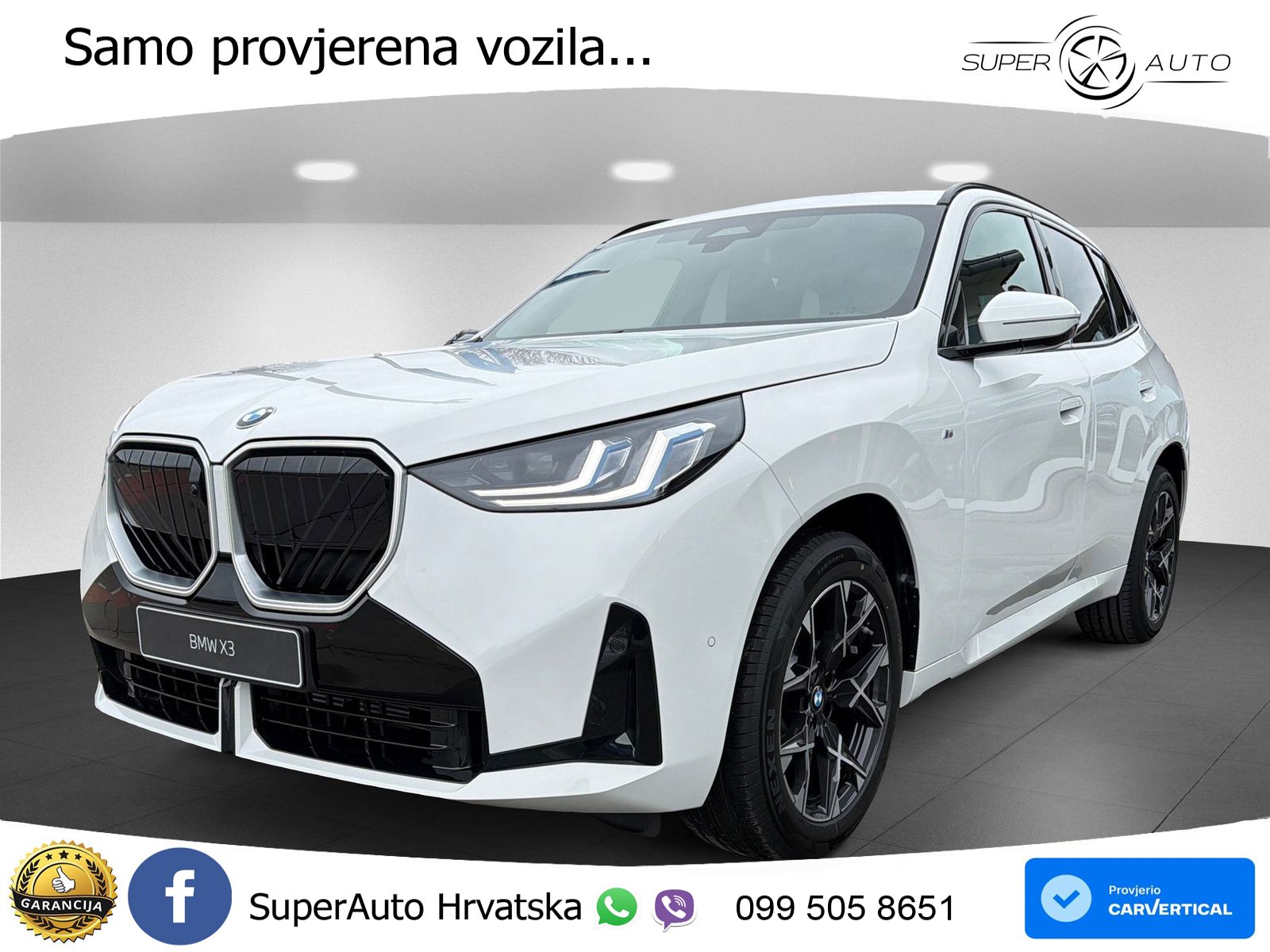 BMW X3 20d xDrive Steptronic M Sport LED+GR SJED+ACC