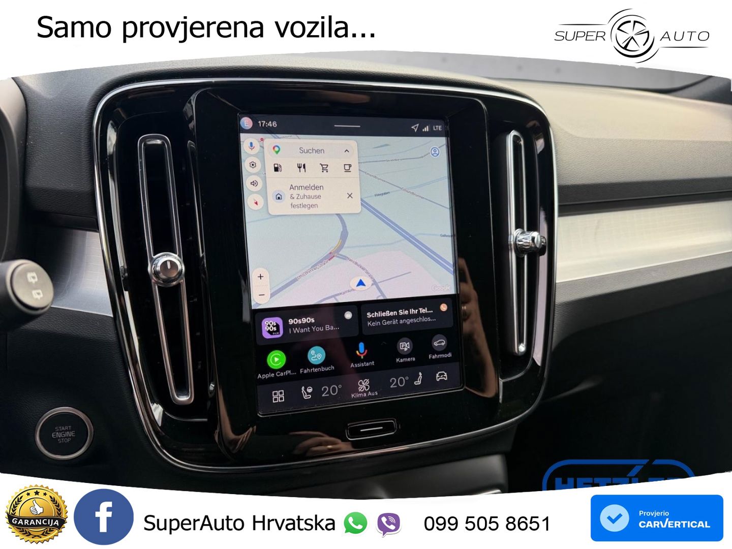 Volvo XC40 2.0 B3 163 KS Automatic LED+GR SJED+ACC