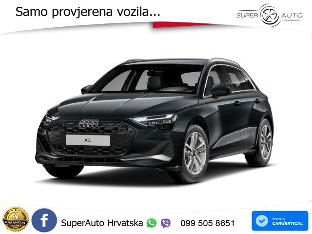 Audi A3 35 TFSI (150 KS) S tronic advanced LED+GR SJED+ACC
