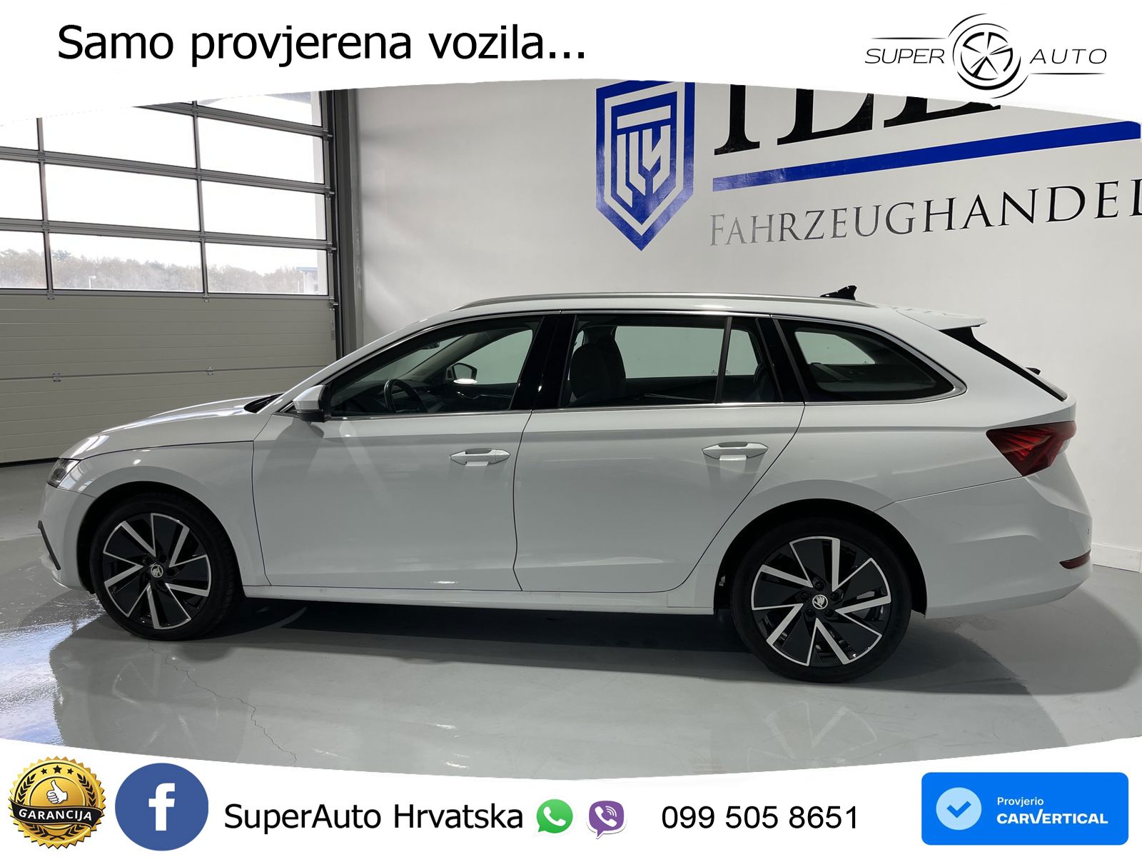 Škoda Octavia Combi 2.0 TDI (150 KS) DSG LED+GR SJED+ACC