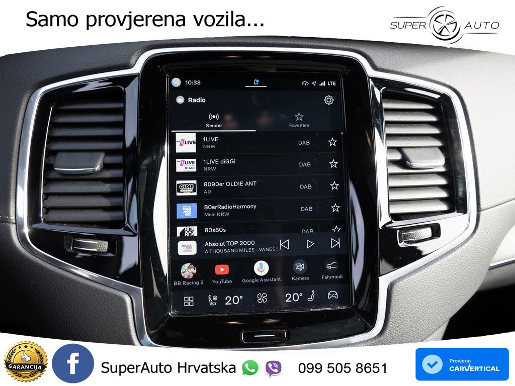 Volvo XC90 2.0 T8 AWD Automatic LED+GR SJED+ACC