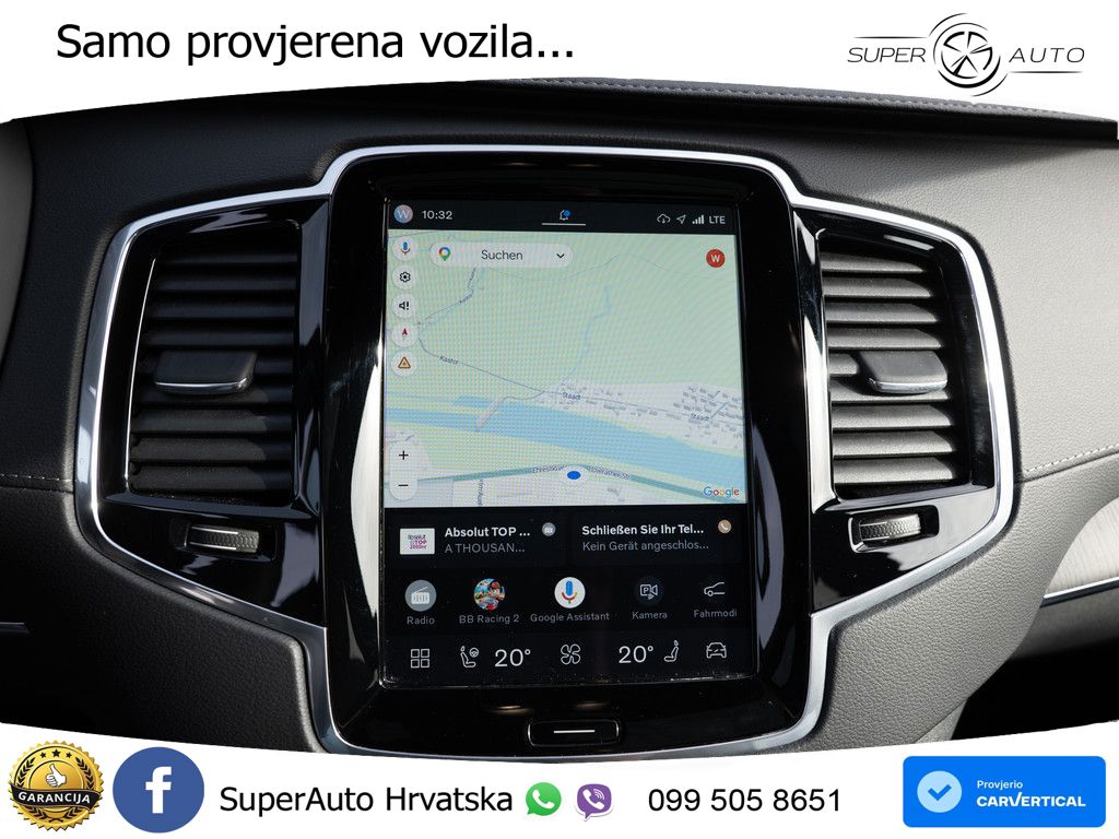 Volvo XC90 2.0 T8 AWD Automatic LED+GR SJED+ACC