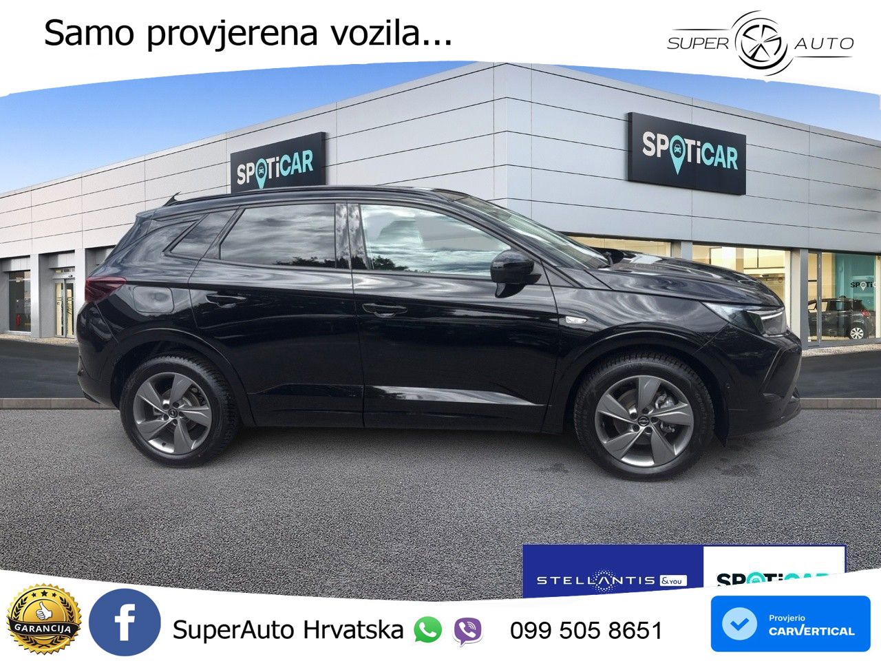 Opel Grandland 1.2i Turbo (130 KS) Automatic GS LED+GR SJED+ACC