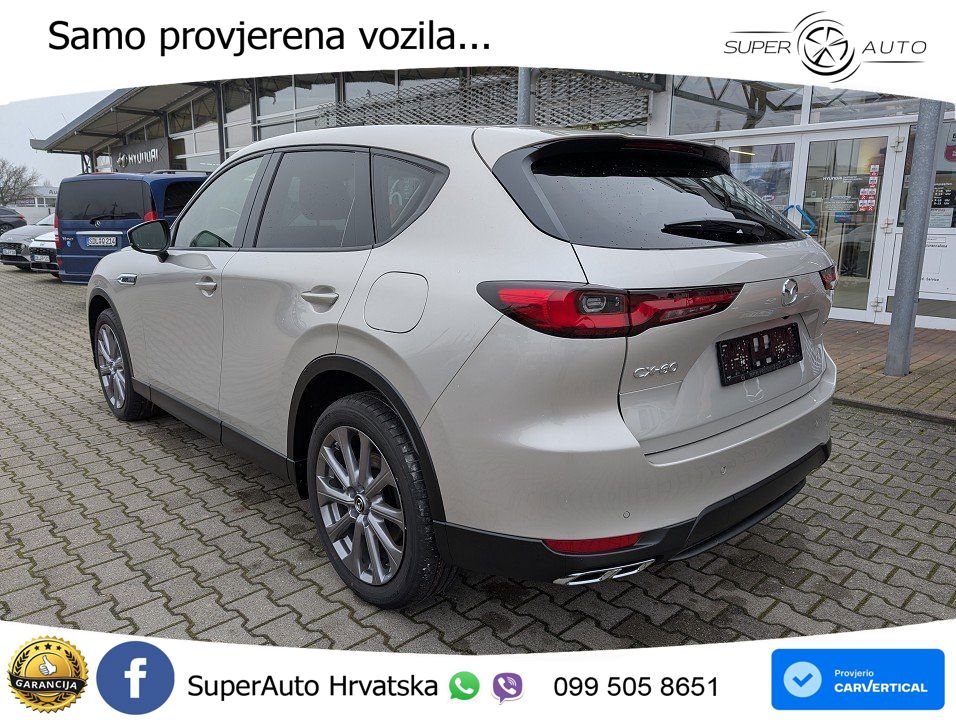 Mazda CX-60 3.3 e-Skyactiv D (200 KS) Automatic LED+ACC