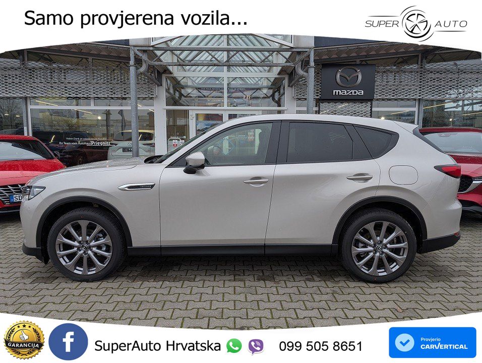 Mazda CX-60 3.3 e-Skyactiv D (200 KS) Automatic LED+ACC