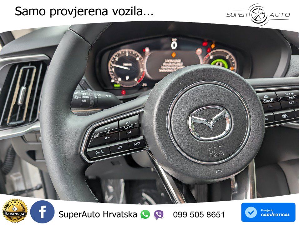 Mazda CX-60 3.3 e-Skyactiv D (200 KS) Automatic LED+ACC