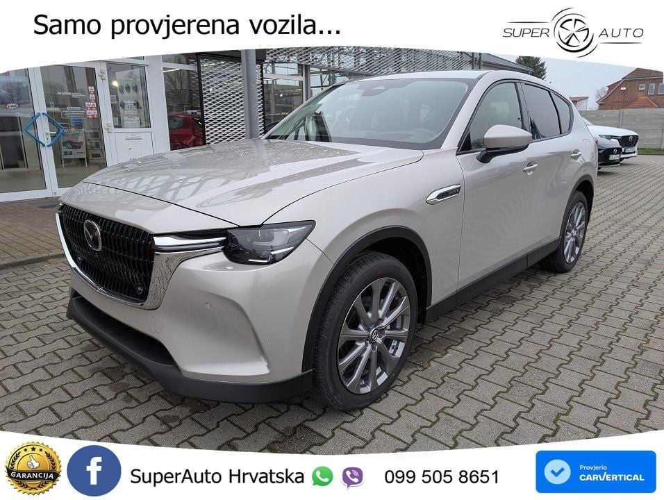 Mazda CX-60 3.3 e-Skyactiv D (200 KS) Automatic LED+ACC