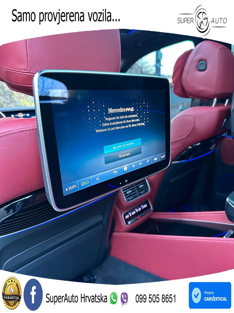 Mercedes Maybach GLS 600 V8 (557 KS) EQ Boost 4MATIC 9G-TRONIC ACC+HEAD+4xGR SJED+360+PANO