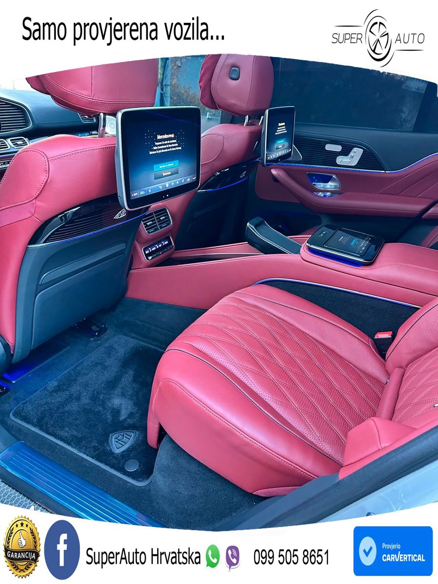 Mercedes Maybach GLS 600 V8 (557 KS) EQ Boost 4MATIC 9G-TRONIC ACC+HEAD+4xGR SJED+360+PANO