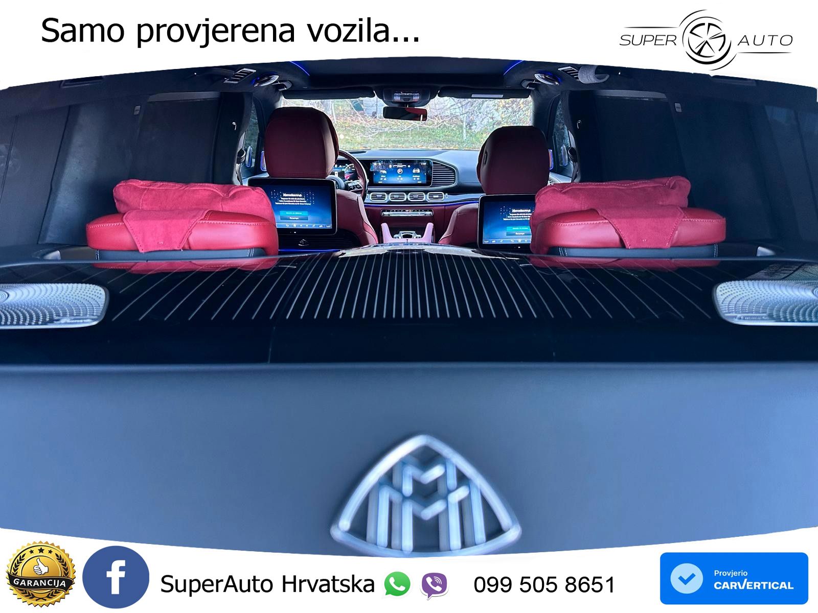 Mercedes Maybach GLS 600 V8 (557 KS) EQ Boost 4MATIC 9G-TRONIC ACC+HEAD+4xGR SJED+360+PANO