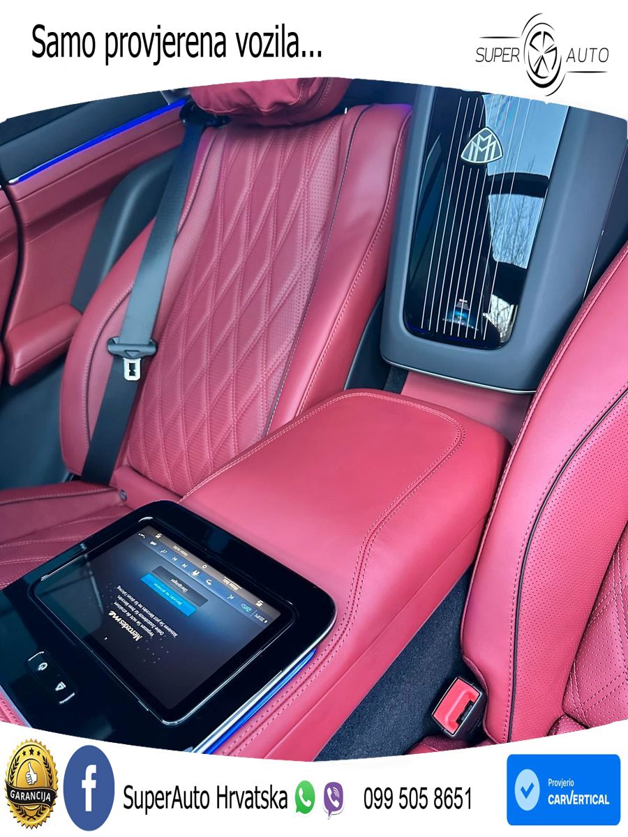 Mercedes Maybach GLS 600 V8 (557 KS) EQ Boost 4MATIC 9G-TRONIC ACC+HEAD+4xGR SJED+360+PANO