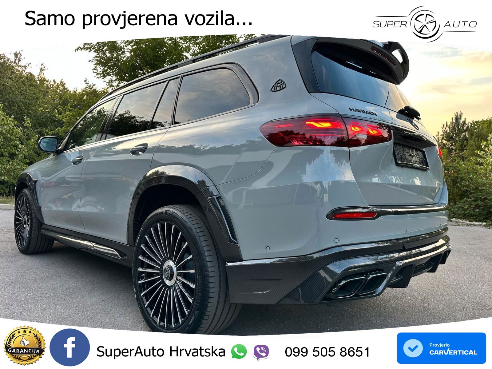 Mercedes Maybach GLS 600 V8 (557 KS) EQ Boost 4MATIC 9G-TRONIC ACC+HEAD+4xGR SJED+360+PANO