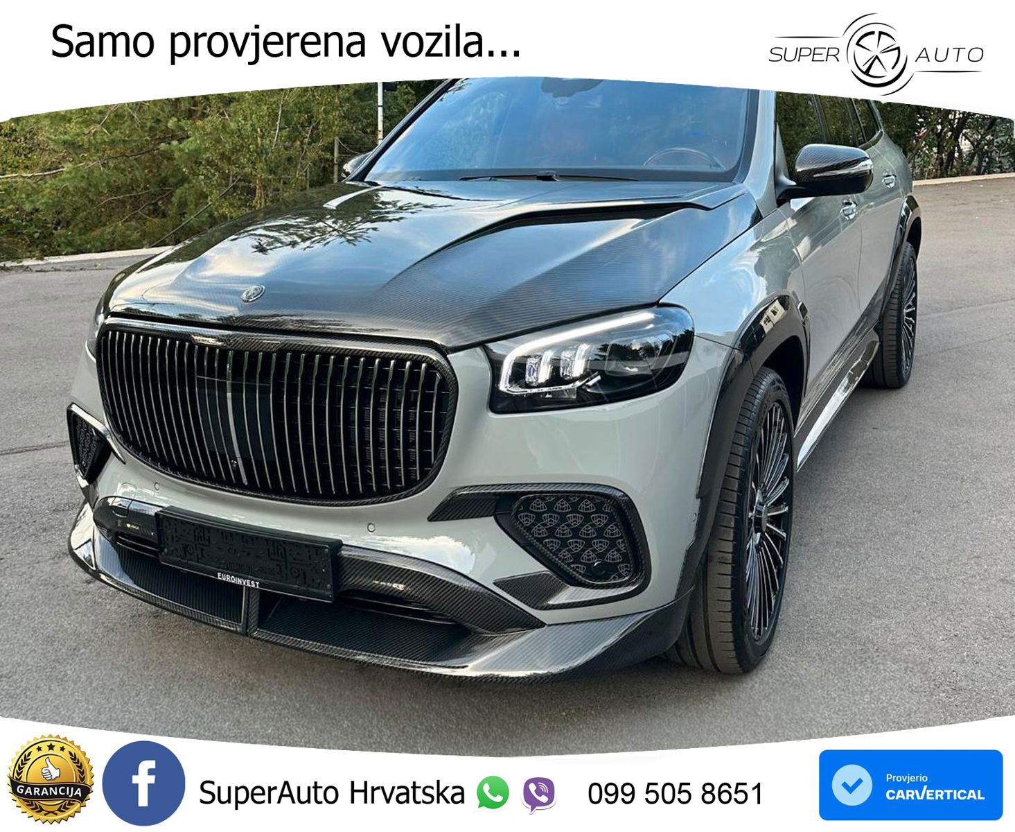 Mercedes Maybach GLS 600 V8 (557 KS) EQ Boost 4MATIC 9G-TRONIC ACC+HEAD+4xGR SJED+360+PANO