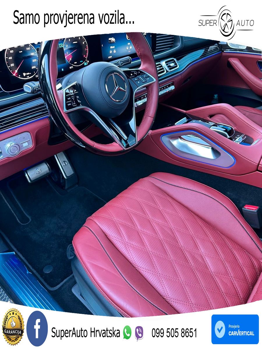 Mercedes Maybach GLS 600 V8 (557 KS) EQ Boost 4MATIC 9G-TRONIC ACC+HEAD+4xGR SJED+360+PANO