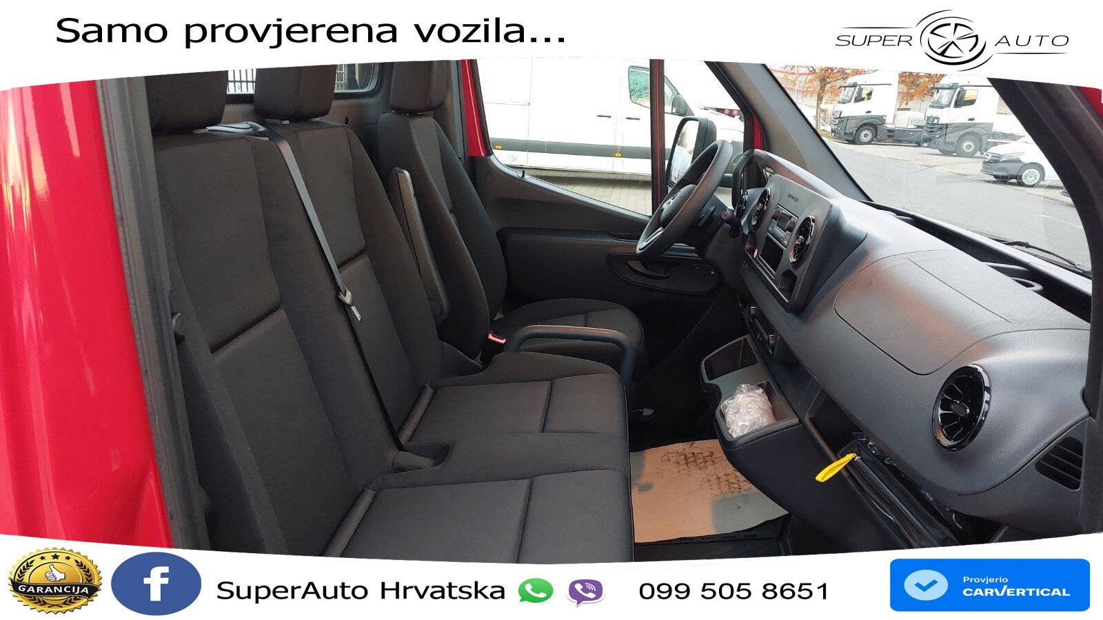 Mercedes-Benz Sprinter 319 Kipper 9G-Autom.DAB LED SHZ Tempom. 190 KS