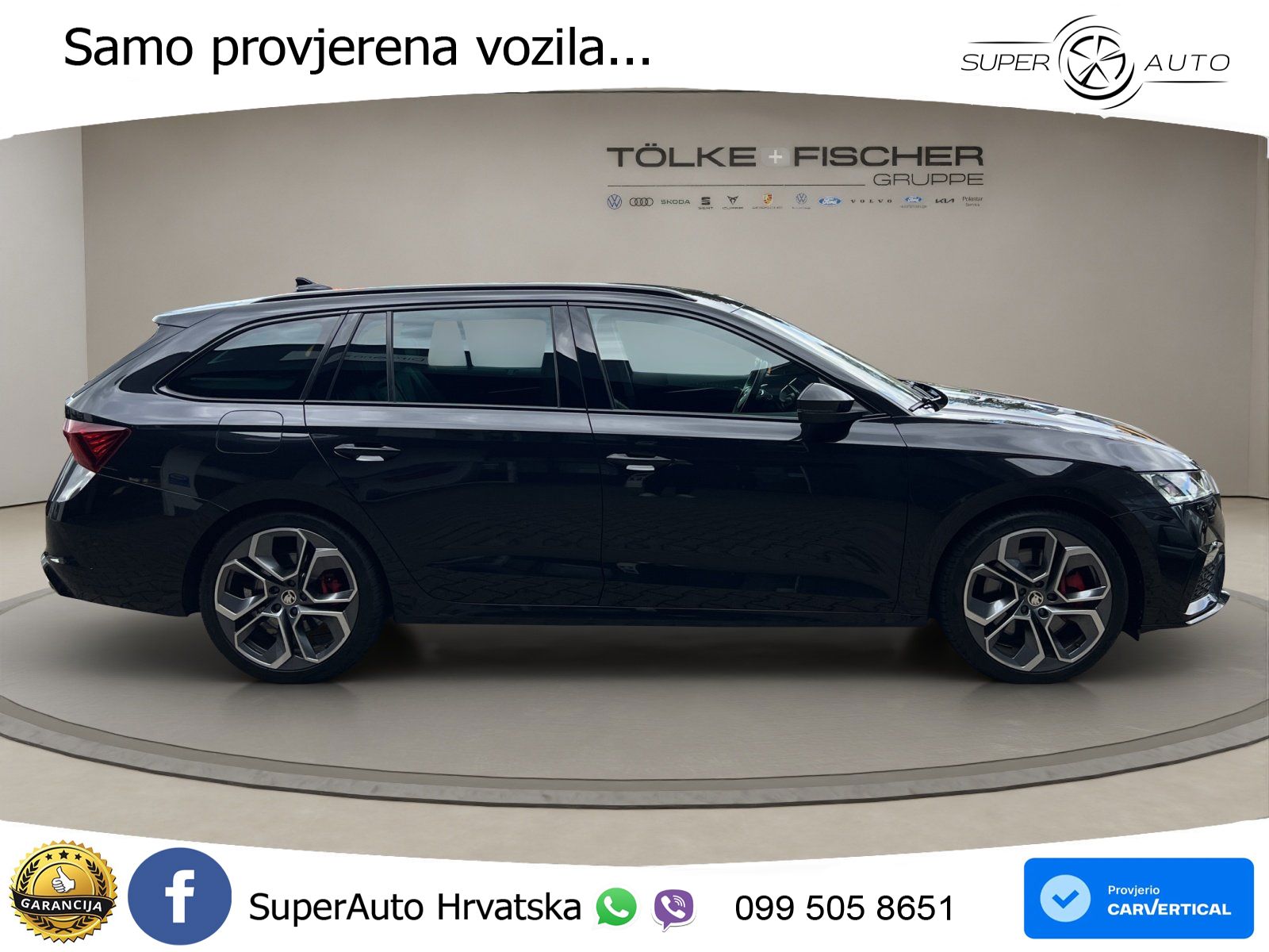 Škoda Octavia Combi RS 2.0 TSI (245 KS) DSG LED+GR SJED+ACC