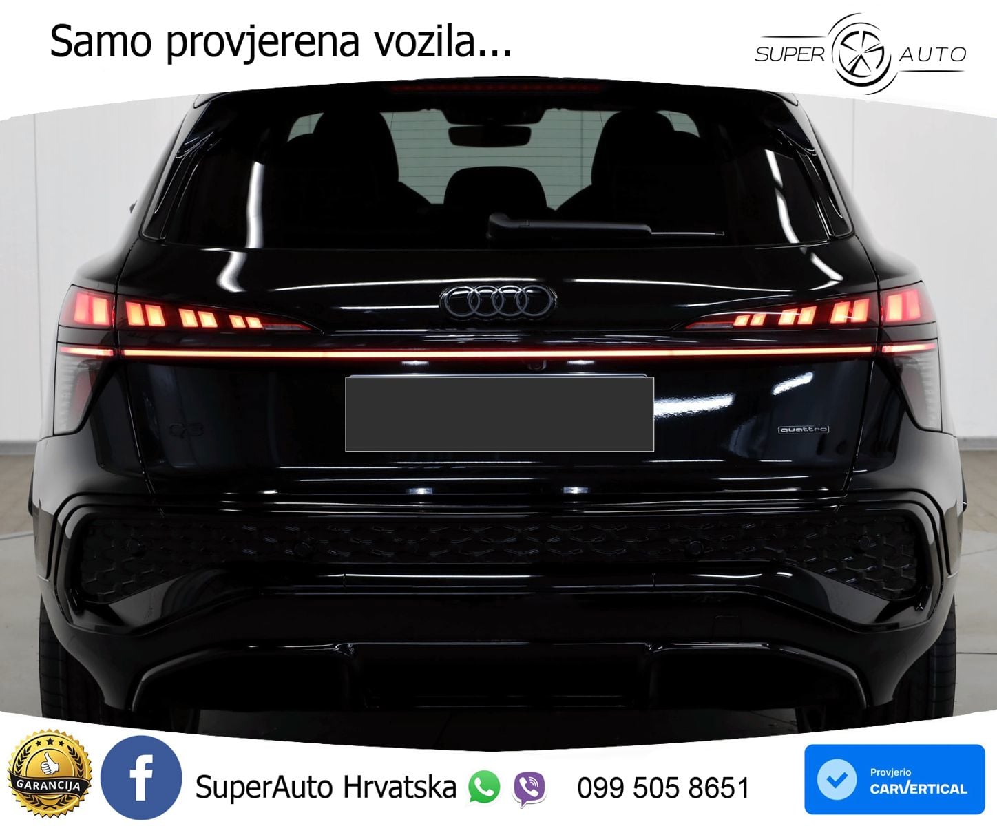 Audi Q3 2.0 TFSI (204 KS) quattro S tronic MATRIX+GR SJED+KAM