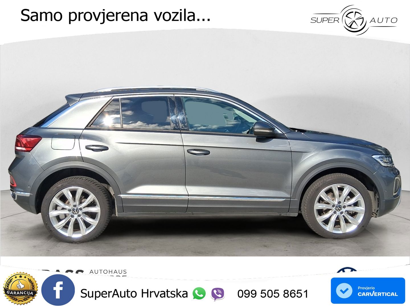 Volkswagen T-Roc 1.5 TSI (150 KS) DSG LED+GR SJED+ACC