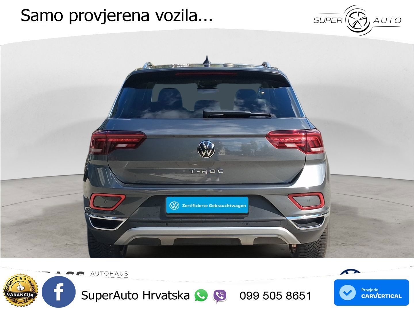 Volkswagen T-Roc 1.5 TSI (150 KS) DSG LED+GR SJED+ACC