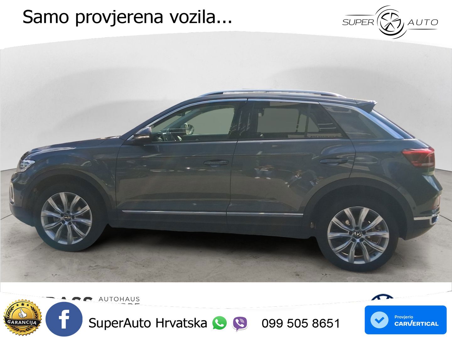 Volkswagen T-Roc 1.5 TSI (150 KS) DSG LED+GR SJED+ACC