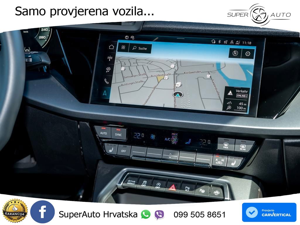 Audi A3 35 TFSI (150 KS) S tronic LED+GR SJED+ACC