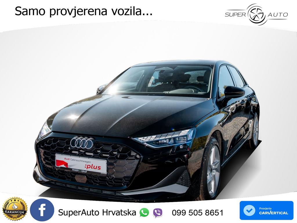 Audi A3 35 TFSI (150 KS) S tronic LED+GR SJED+ACC