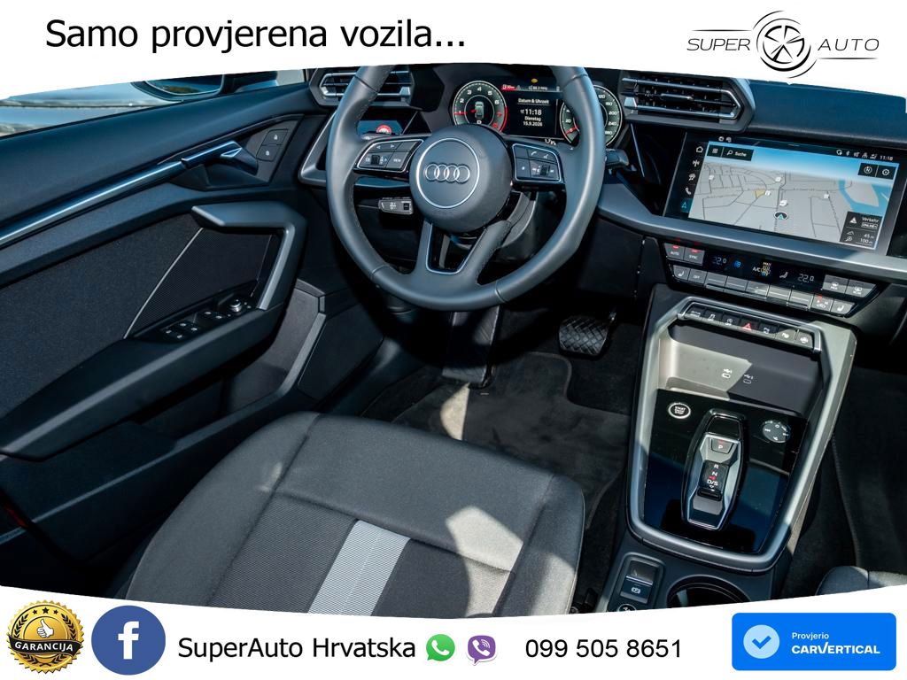 Audi A3 35 TFSI (150 KS) S tronic LED+GR SJED+ACC