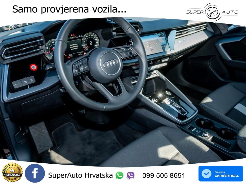 Audi A3 35 TFSI (150 KS) S tronic LED+GR SJED+ACC