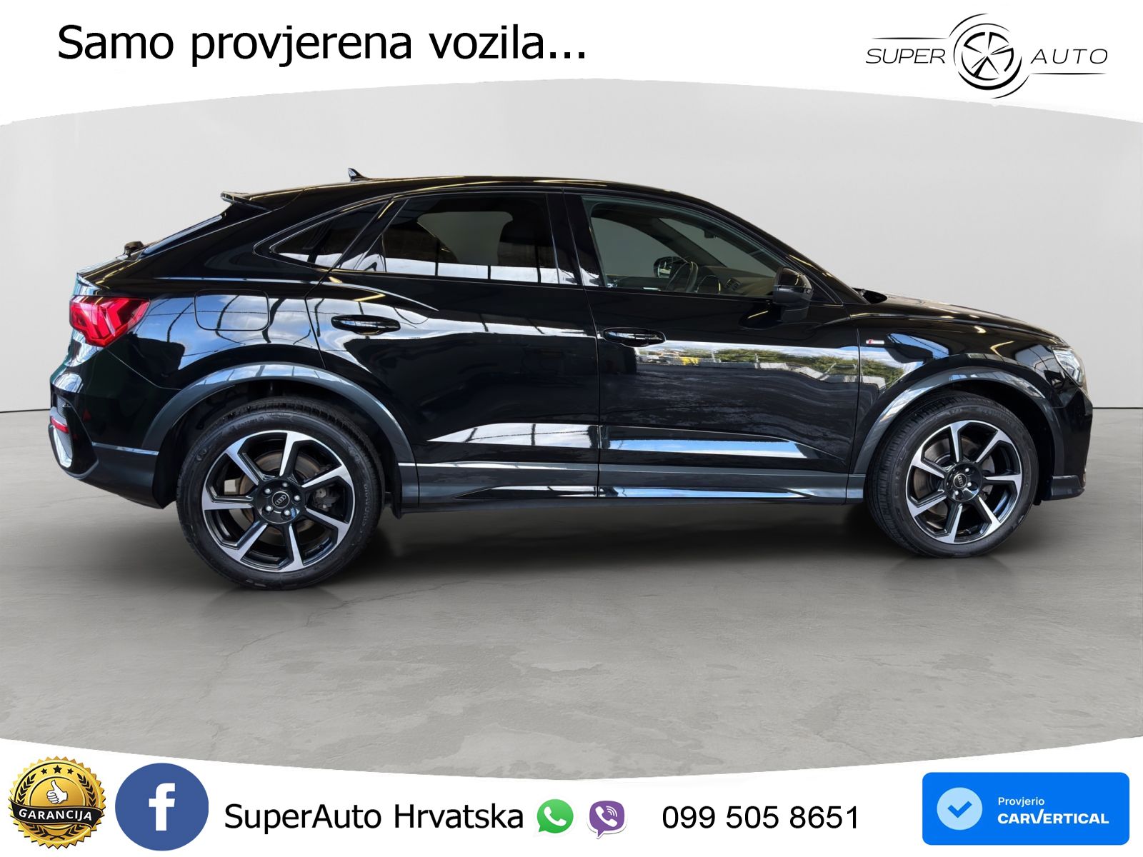 Audi Q3 Sportback 40 TDI (200 KS) quattro S tronic S line LED+GR SJED+ACC