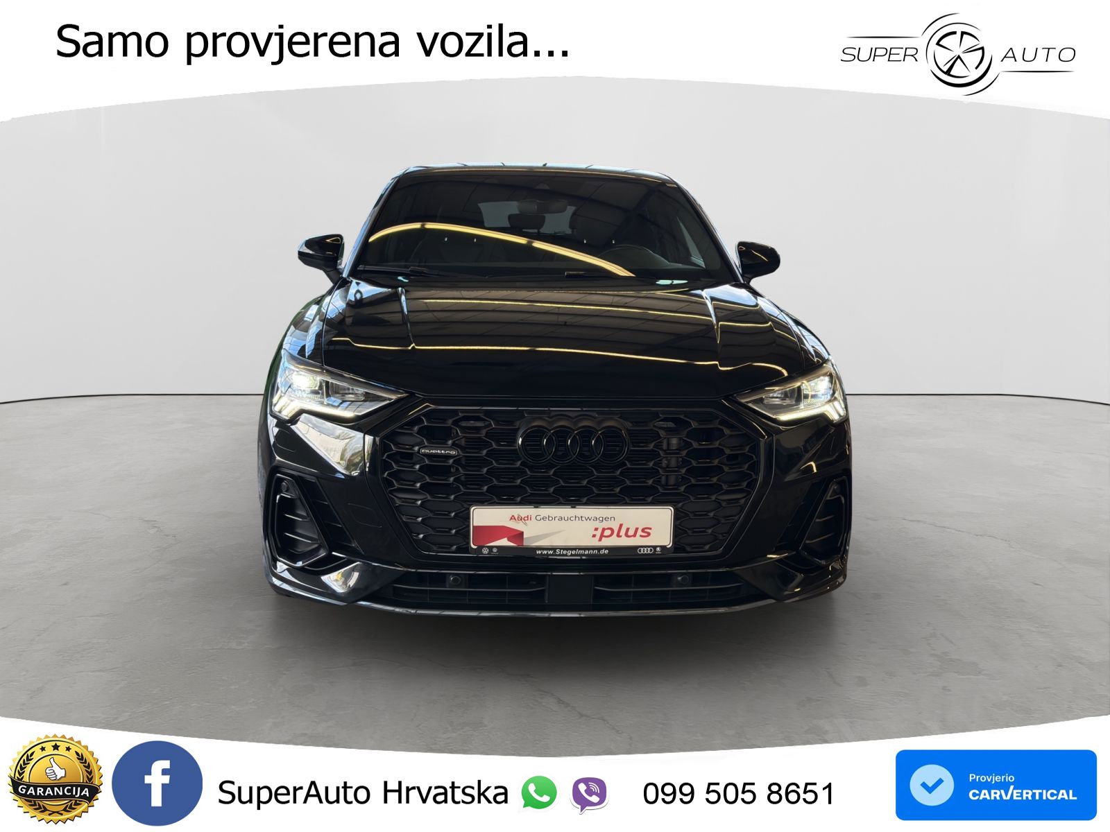 Audi Q3 Sportback 40 TDI (200 KS) quattro S tronic S line LED+GR SJED+ACC