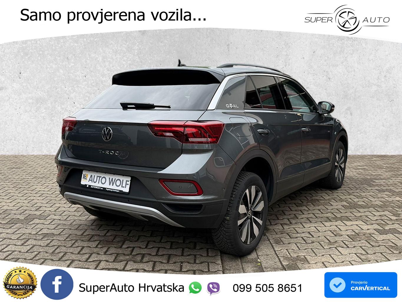 Volkswagen T-Roc 1.5 TSI (150 KS) DSG LED+GR SJED+ACC