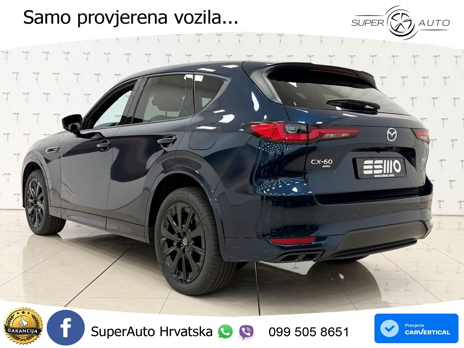 Mazda CX-60 2.5 e-Skyactiv (328 KS) AWD Automatic LED+GR SJED+ACC