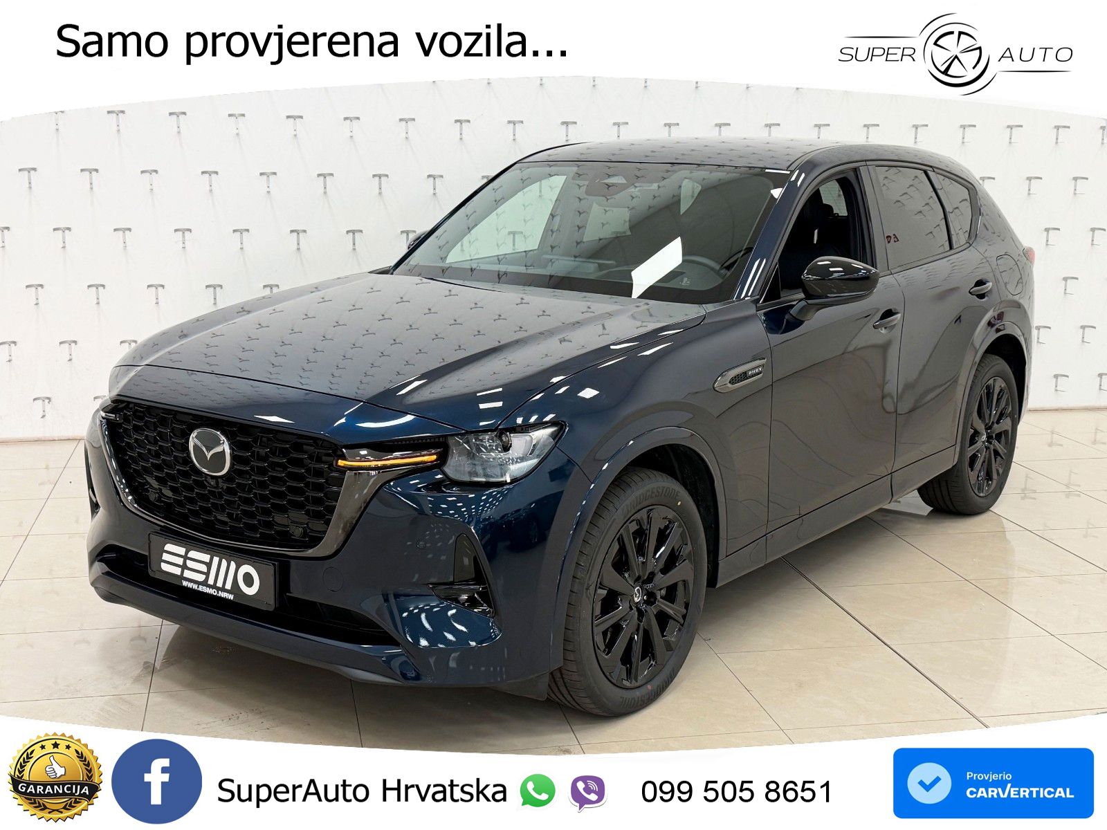 Mazda CX-60 2.5 e-Skyactiv (328 KS) AWD Automatic LED+GR SJED+ACC