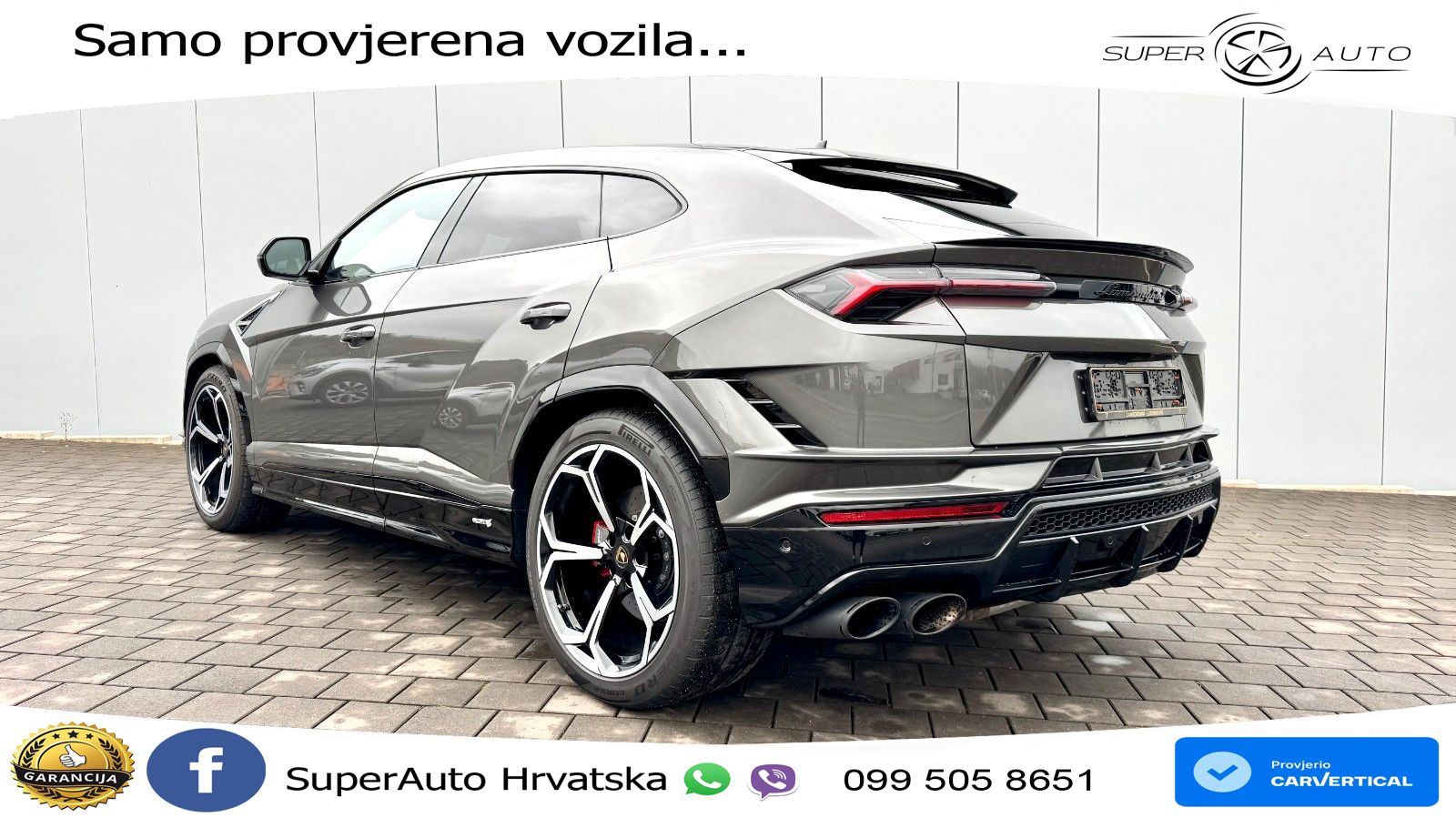 Lamborghini Urus S 4.0 V8 (666 KS) 4WD Automatic ZRAČNI+ACC+GR SJED+KAM