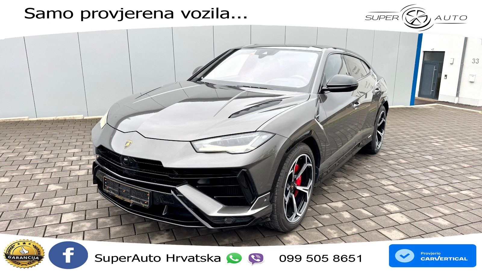 Lamborghini Urus S 4.0 V8 (666 KS) 4WD Automatic ZRAČNI+ACC+GR SJED+KAM