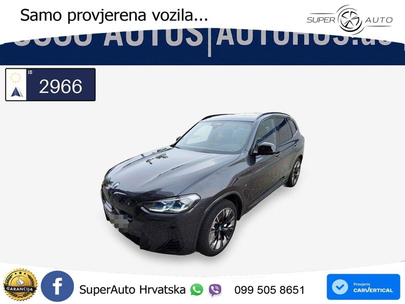 BMW iX3 80 kWh (286 KS) ACC+HEAD+GR SJED+360+PANO