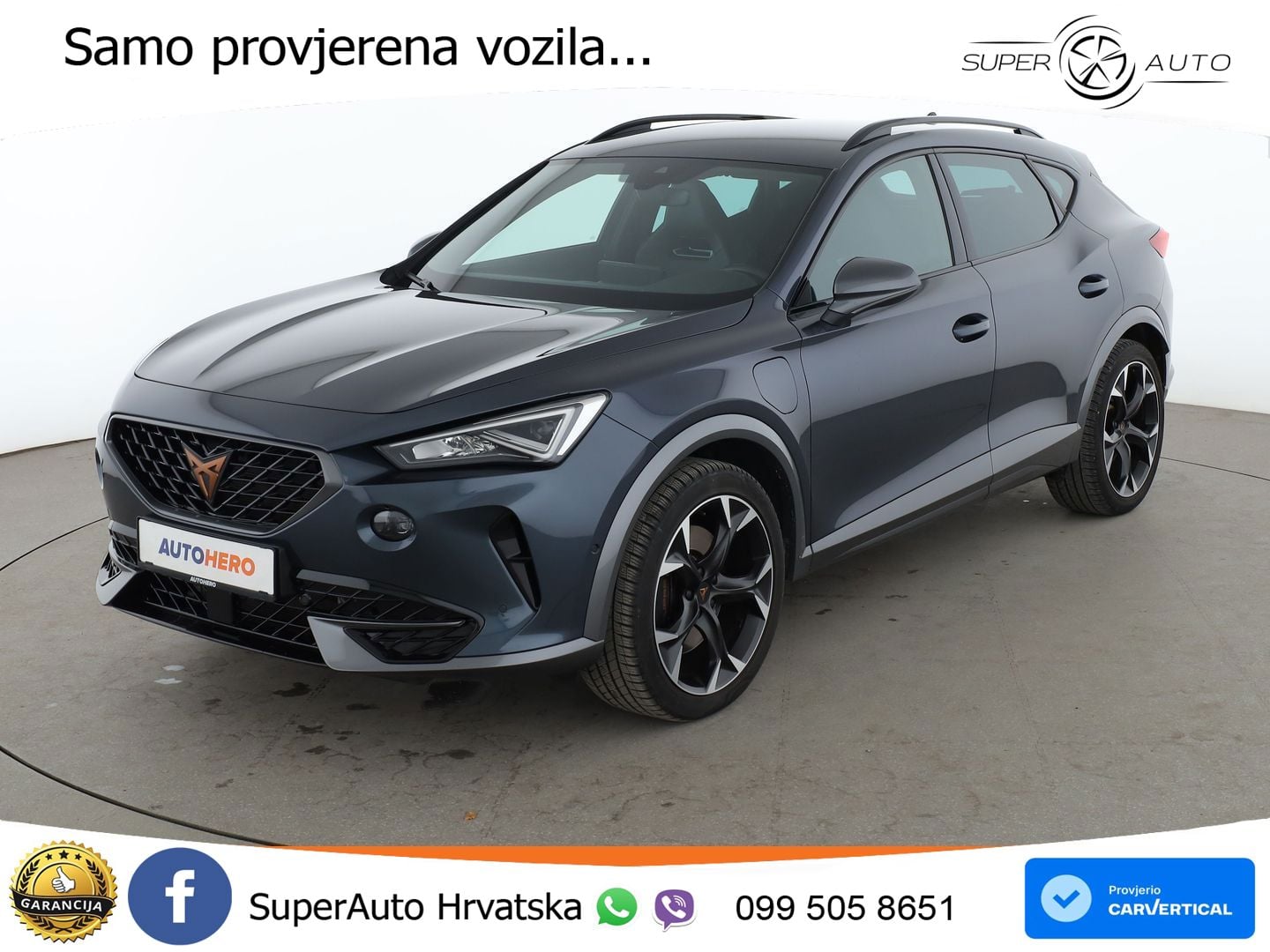 Cupra Formentor 1.4 TSI (245 KS) e-Hybrid DSG VZ LED+GR SJED+ACC