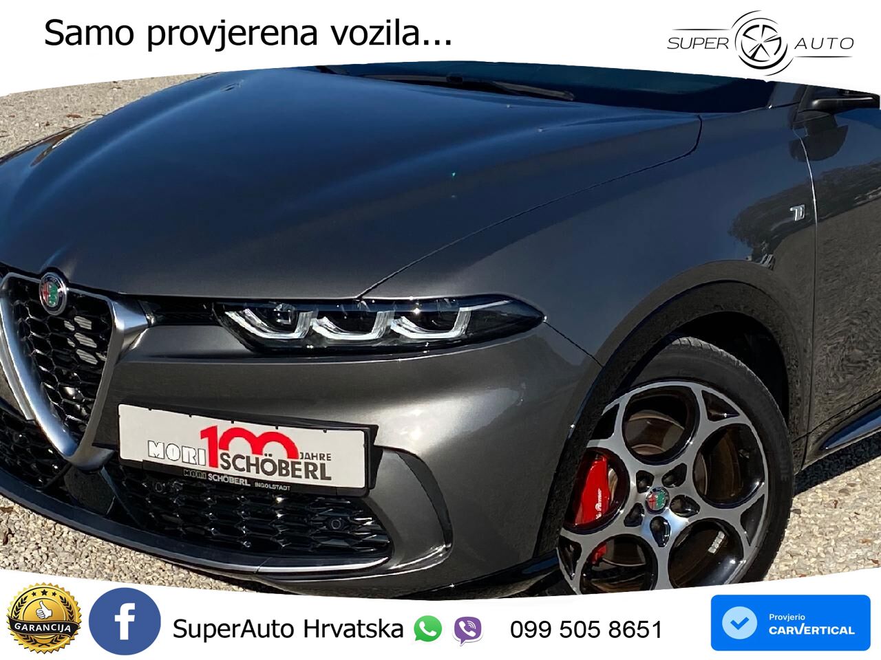 Alfa Romeo Tonale 1.5 VGT (160 KS) 48V-Hybrid TCT LED+GR SJED+ACC