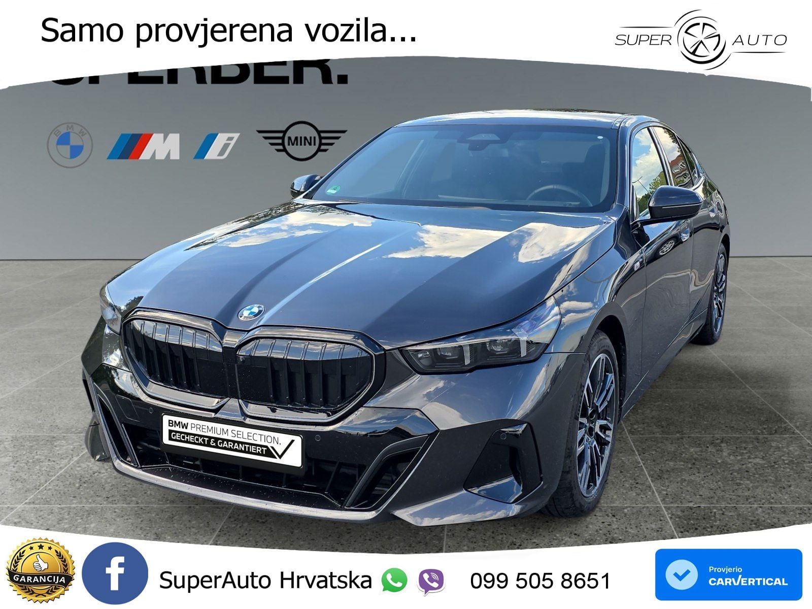 BMW 520d (197 KS) Steptronic M Sport LED+GR SJED+ACC