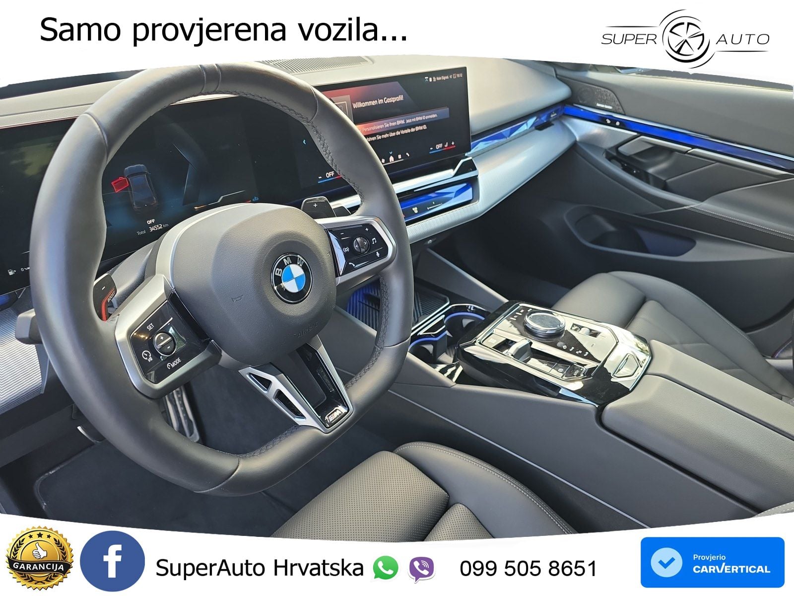 BMW 520d (197 KS) Steptronic M Sport LED+GR SJED+ACC