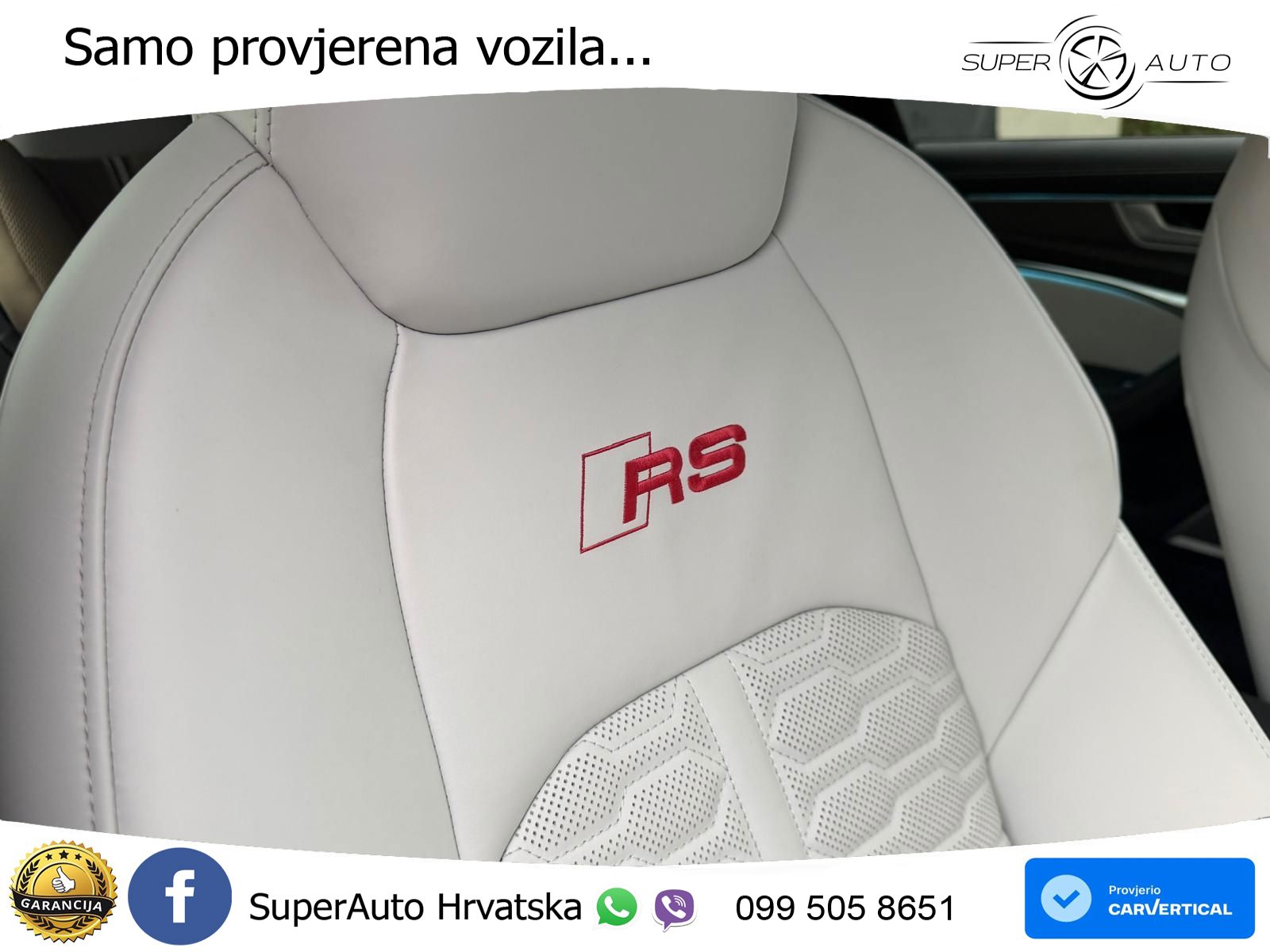 Audi RS6 Avant 4.0 TFSI V8 performance (630 KS)  quattro tiptronic LED+GR SJED+ACC
