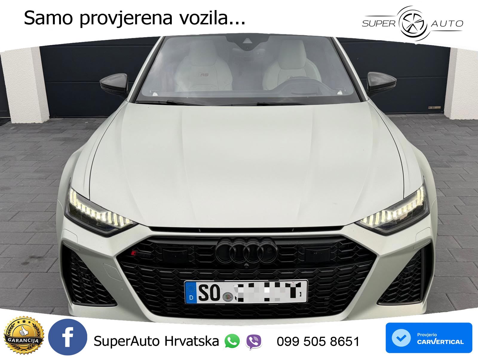 Audi RS6 Avant 4.0 TFSI V8 performance (630 KS)  quattro tiptronic LED+GR SJED+ACC