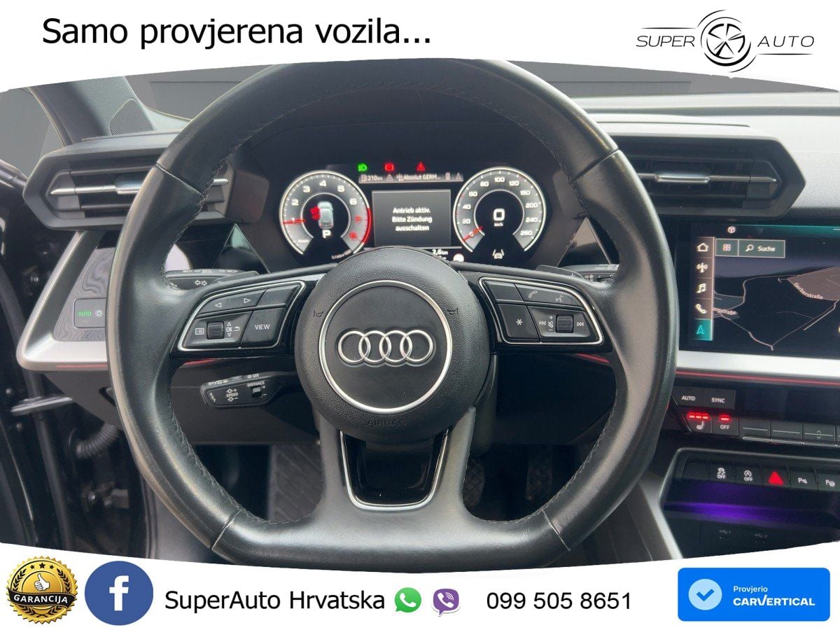 Audi A3 30 TFSI (110 KS) Mild Hybrid S tronic S line LED+GR SJED+ACC