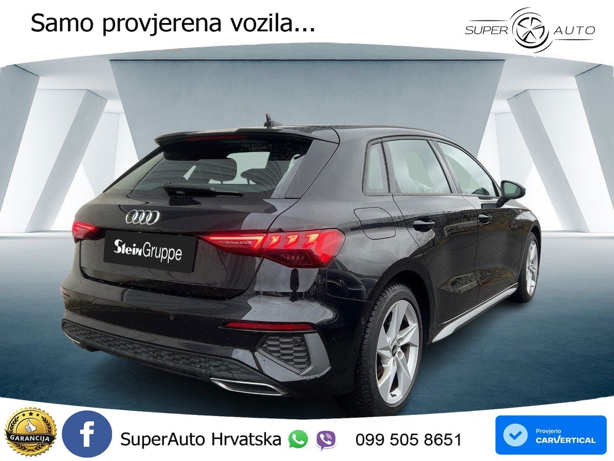 Audi A3 30 TFSI (110 KS) Mild Hybrid S tronic S line LED+GR SJED+ACC