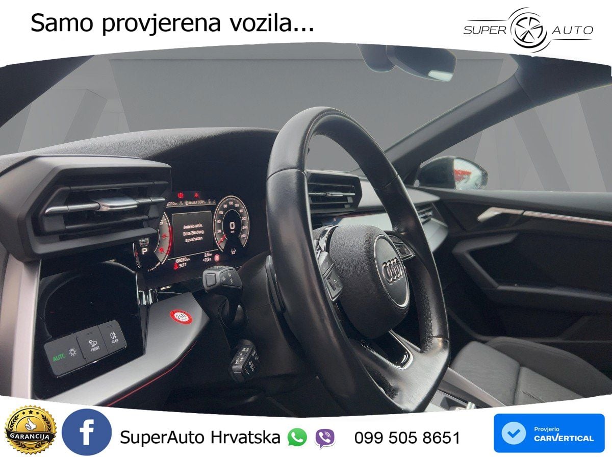 Audi A3 30 TFSI (110 KS) Mild Hybrid S tronic S line LED+GR SJED+ACC